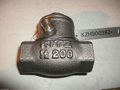 KITZ 1/2'' FNPT CF8M 316 STAINLESS STEEL SWING CHECK VALVE KZH900392-1