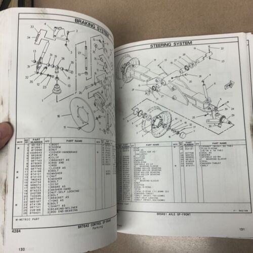 CAT CAT CATERPILLAR 436B RICAMBI MANUALE CATALOGO LIBRO TRATTORE TERNA CARICATORE sn 6MJ 7FL - Foto 3 di 4
