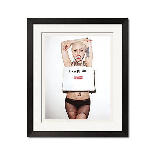 17x22 Print - Supreme x Lady Gaga In Fishnet Pantyhose Urban Street Poster 0182 - 第 1/2 張圖片