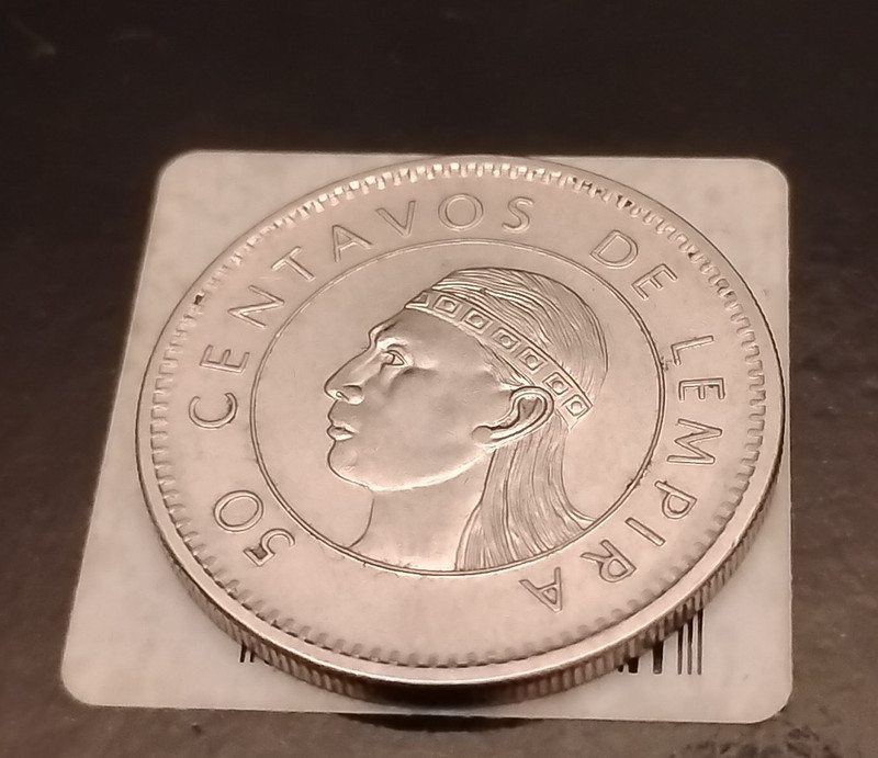1995 Republica de Honduras 50 Centavos de Lempira Coin Uncertified