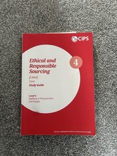 CIPS Level 4 L4M4 Ethical and Responsible Sourcing Study Guide