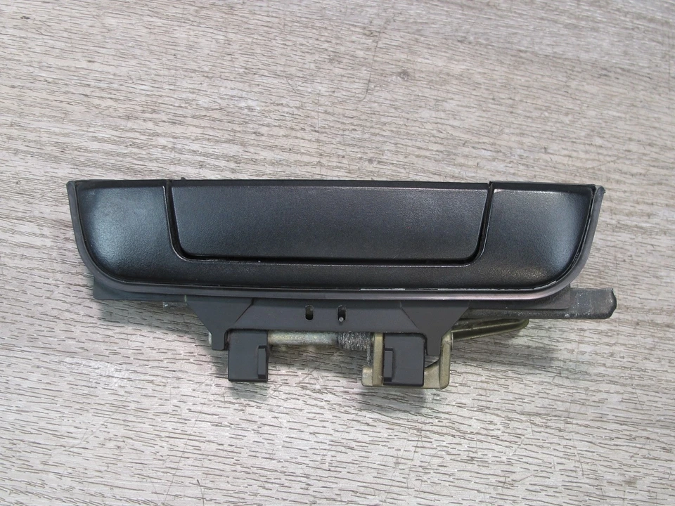 92-95 BMW E34 5-Series conjunto de 2 maçanetas externas traseiras esquerda e direita preto fabricante de equipamento original - Imagem 2 de 4