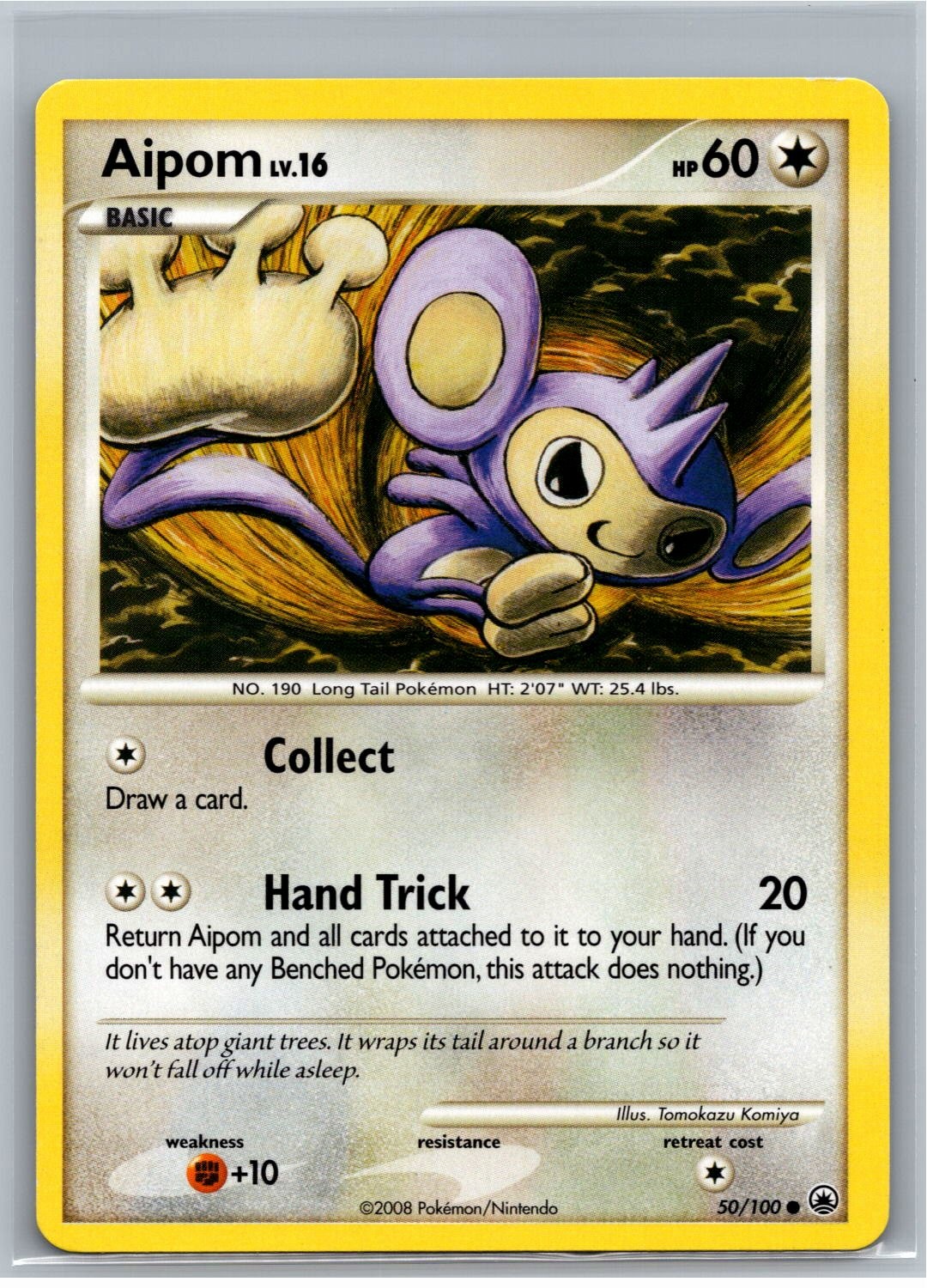 Aipom (50) Common Majestic Dawn 50/100 NM Komiya