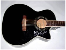 BRIAN MCCOMAS Autographed 12-String Acoustic Electric Guitar PSA/DNA