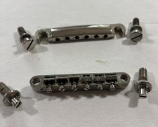 2008 Epiphone Les Paul Locktone Tune-O-Matic Bridge Stopbar Tailpiece w/ HW