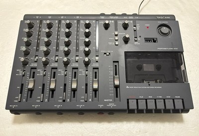 Tascam Portastudio 414 Multitrack Cassette Recorder with Adapter