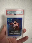 2017 Donruss - Rated Rookie Patrick Mahomes II #327 Press Proof Blue (RC) PSA 9