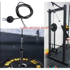 1.4/1.8/2/2.5M Réglable Acier Câble Kit DIY Poids Multi Gym Câble Fitness