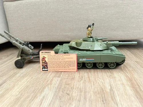 G.I.Joe MOBAT Motorized Battle Tank w/ Steeler 1982 Hasbro 100% COMPLETE & TBG