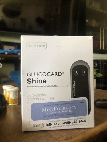 Arkray Glucocard Shine Blood Glucose Monitoring System | 5 Second Test Time