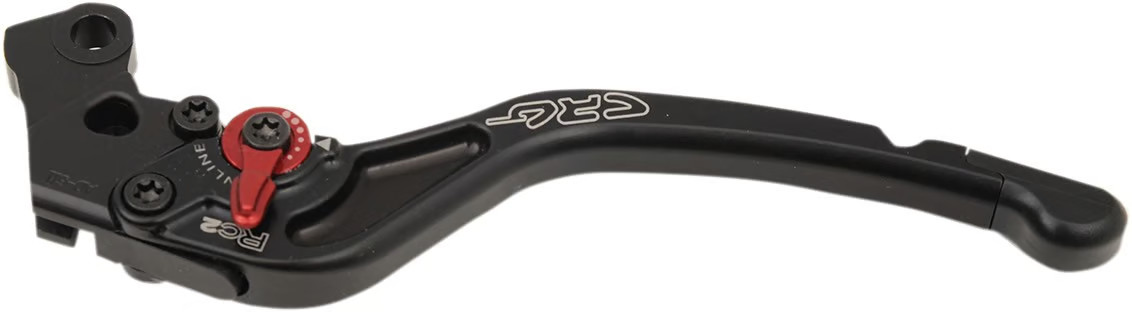 CRG RC2 Standard Length Clutch Lever - Black Motorcycle Street Bike 2AD-611-T-B
