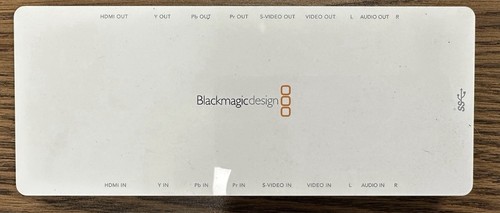 Blackmagic Intensity Shuttle for USB 3.0 β HDMI/Analog Capture & Playback Card