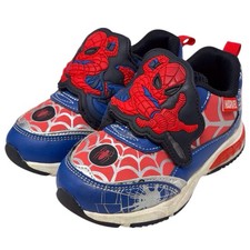 Marvel Spider-Man sneaker w/light-up design  hook-and-loop close toddler size 9