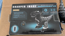 Sharper Image Remote Control Mini RC Robotosaur Dinosaur Toy 5.5" tall w/ Remote