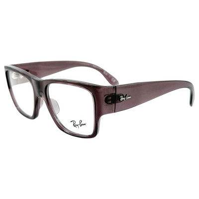 Ray Ban Jr RB9287V Boys Plastic Eyeglass Frame 3902 Transparent Dk Brown  48-16
