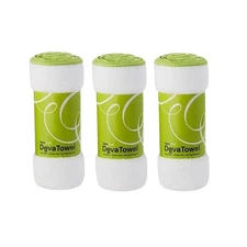 Deva Curl Deva Curl Microfiber Towel Pack of 3 pcs,  White