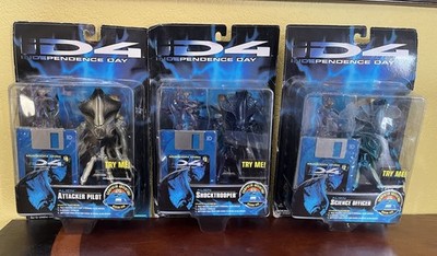Independence Day Action Figures Aliens ID4