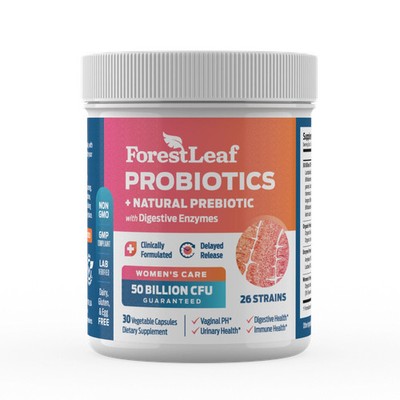 Women's Probiotic 50 Billion CFU Digestive & Immune Support EXP 03/27