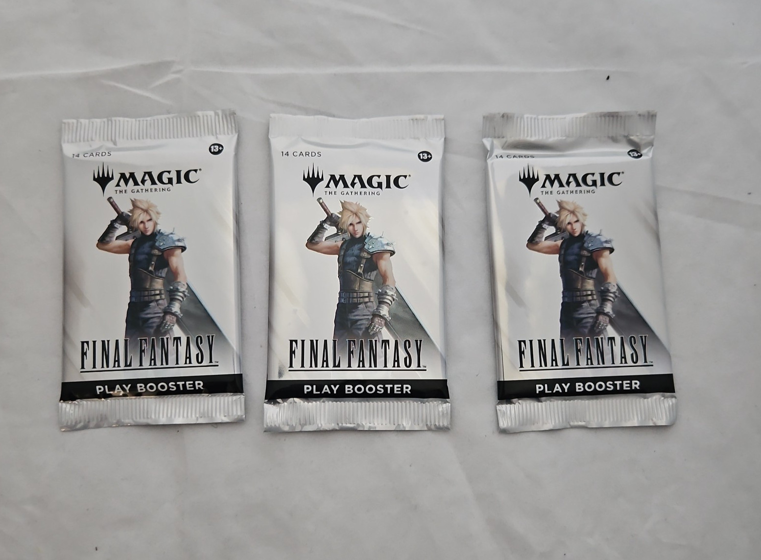 Magic the Gathering - Final Fantasy - x3 Final Fantasy Play Booster
