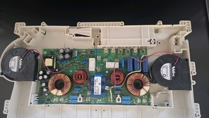 Miele KM 7464 FR Induktionskochfeld Elektronik Filter Platine + 2x Lüfter