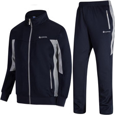 Men's Tracksuits Sweatsuits for Men Sweat Track Suits 2 Piece Casual