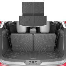 xipoqix Cargo Mat Backrest Mat Compatible with 2020-2026 Ford Explorer TPE Ca...