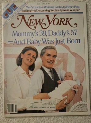 New York Mag. 4/5/1982 Anna Wintour, Lawyer Harry Lipsig, Fashion