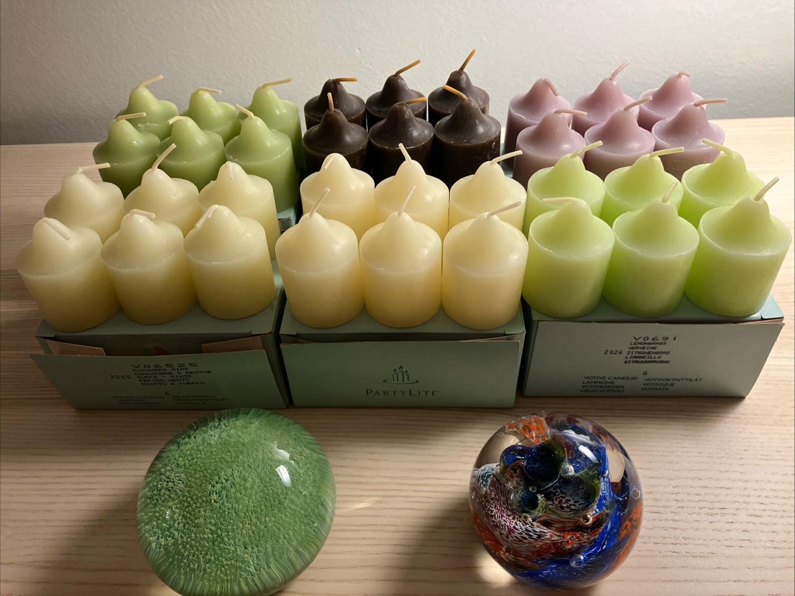 Partylite Votive Candles 6 Pack
