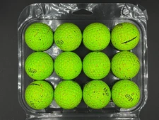 Vice Pro Air Lime Green Drip Mint AAAAA 12 Used Golf Balls 5A