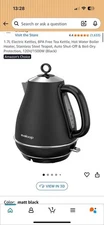 Evoloop Electric Kettle - Black