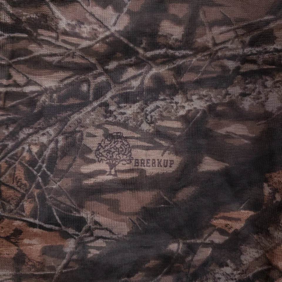 Mossy Oak Break-Up Camo Pants L/XL Hunting Outdoor Mesh Elastic Waist Lightweigh - Image 4 of 4