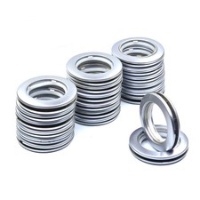20 Pack Curtain Grommets Lnner Diameter Silencer Sliding Grommet Kit Sheers G...