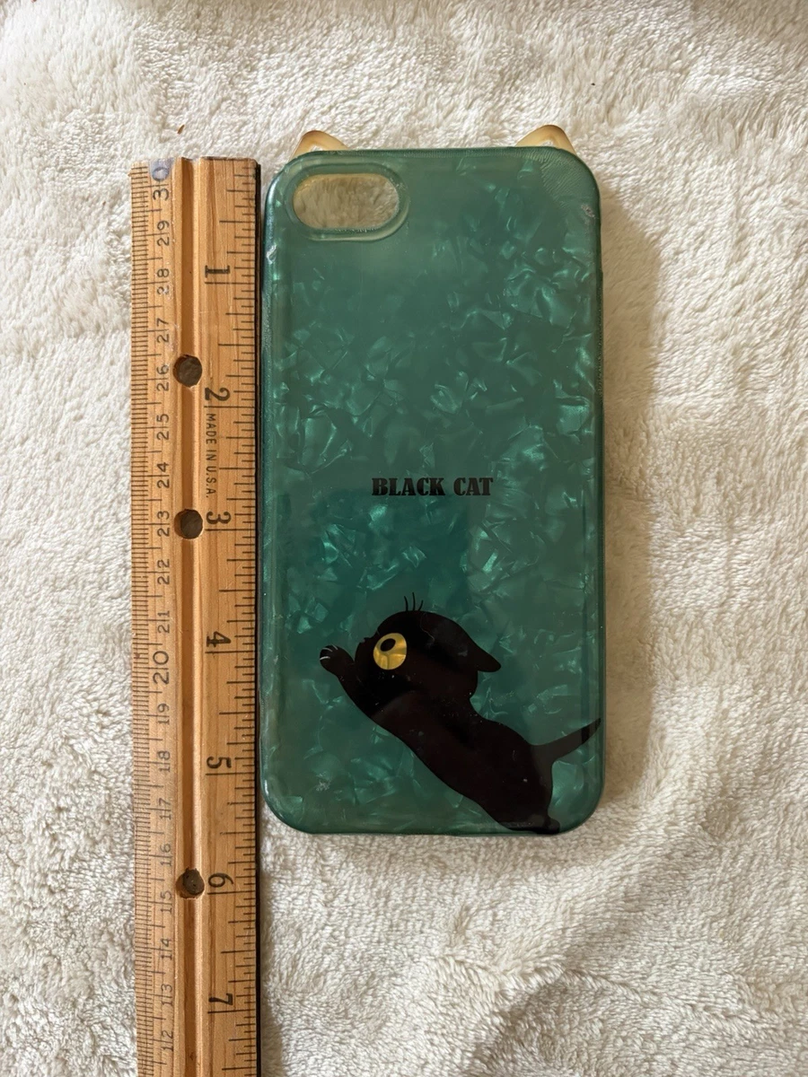 Ailisi Cover Per IPhone 6 Plus/6S Plus - Custodia A Libro Con Gatto Rosso Scuro, Portafoglio Con Slot E Supporto, Chiusura Magnetica