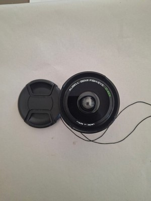 Aubell 0.42X Semi-Fisheye Macro Conversion Lens   49/46mm   Made in Japan