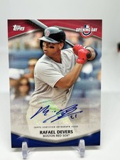 2018 Topps Opening Day - Opening Day Autographs Rafael Devers #ODA-RD (AU, RC)