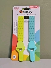 2 Teether And Baby Boys Girls Pacifier Clip/Holder