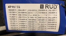 Rud CENTRAX Schnellmontage Schneeketten 4716732 NEUWERTIG