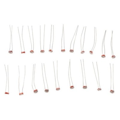 20 Stück Fotowiderstand LDR CDS 5 Mm Lichtabhängiger Widerstandssensor GL5537