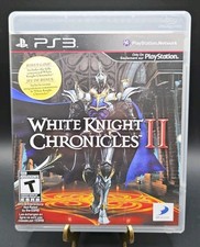 White Knight Chronicles II 2 PS3 (PlayStation 3, 2011) CIB Complete Clean Tested