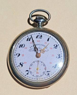 Antique Pocket Watch Ferrocarril de Antioquia non Magnetic Moeris 16A  2146942
