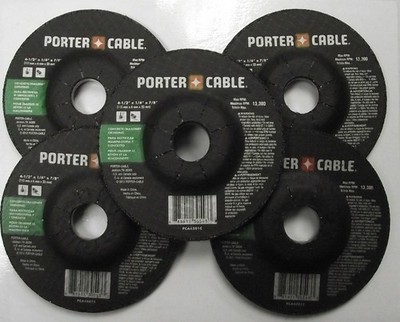 PORTER-CABLE PCA4501C 4-1/2'' Concrete Masonry Grinding Wheel 5pcs.