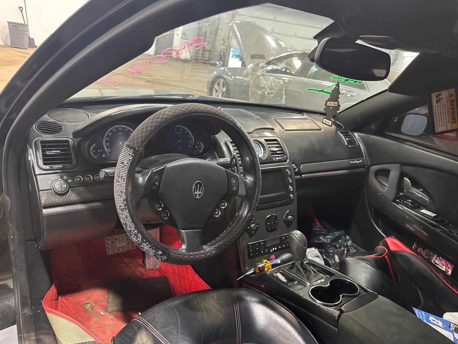 08 MASERATI QUATTROPORT Power Steering Rack and Pinio