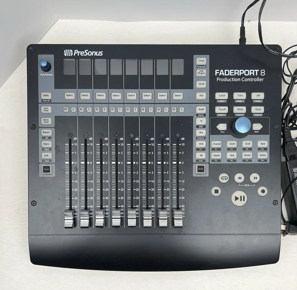PreSonus FaderPort 8 8-Channel Mix Production USB Control Surface - Good - Image 2 of 4