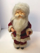 Vintage Santa Claus Figure Vtg Christmas Decor Primitive Santa Decor