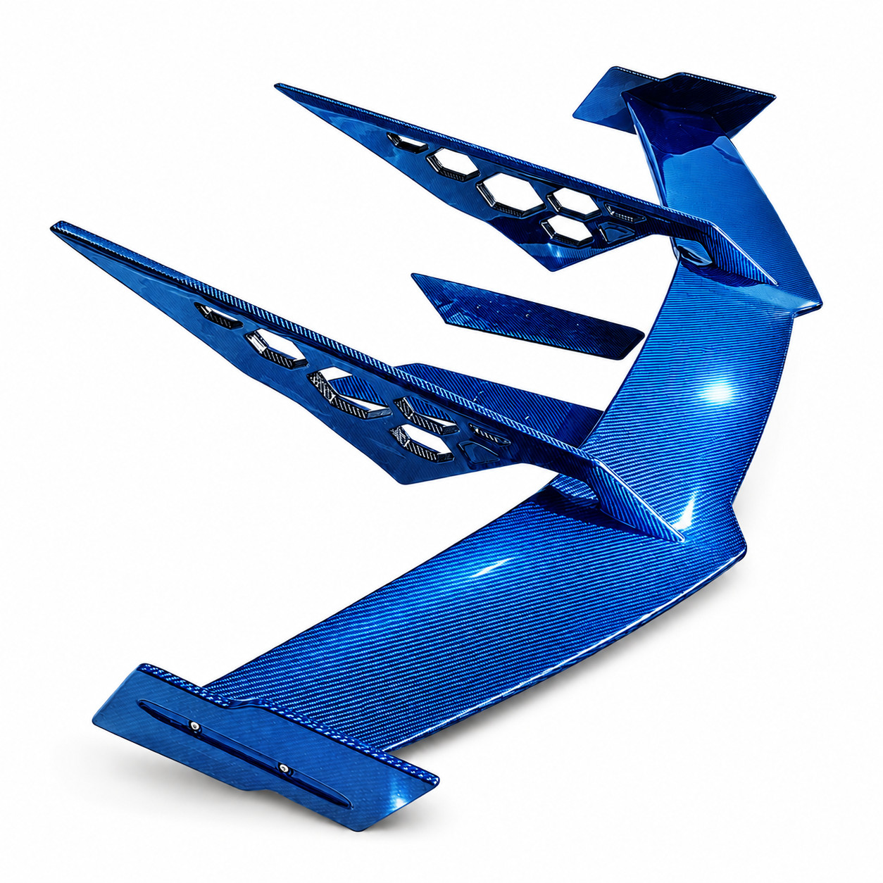 Lamborghini Revuelto Rear Wing Blue