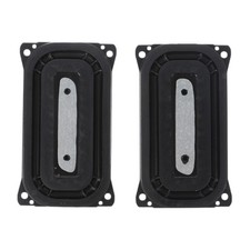 2Pcs Speaker Passive Radiator Vibration Plate High Performance Sturdy Black