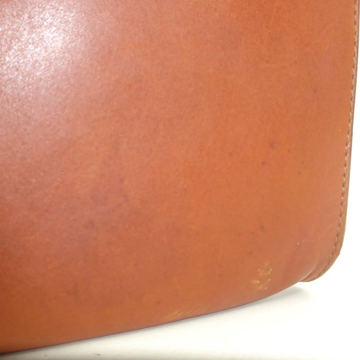 CELINE Studded Leather Shoulder Bag Brown — image 3