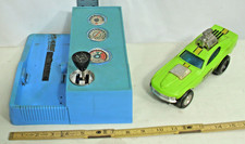 Hasbro Stick Shifters 1973 The Boss Mustang Drag Car Battery Toy Works