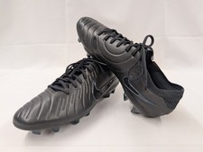 Nike Tiempo Legend 10 Elite FG Men's Sz 5 Shadow Pack Black Soccer DV4328 002