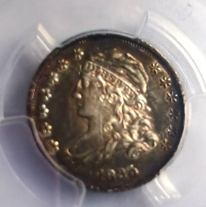 1835 CAPPED BUST DIME PCGS XF DETAILS - Image 4 of 4